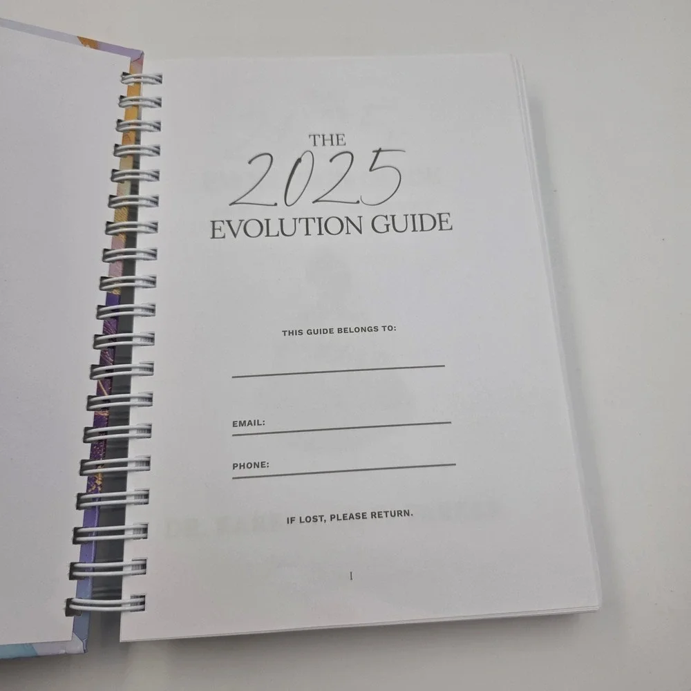 2025 Quantum Human Design Evolution Guide Karen Curry Parker Spiral Bound O3
